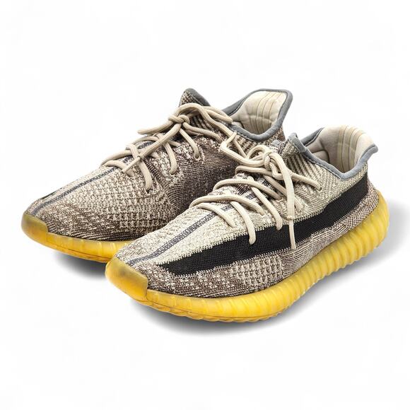 Adidas Yeezy Boost 350 V2 FZ1267 Primeknit Men’s Sneakers Zyon US 11 - Preowned - Picture 1 of 7